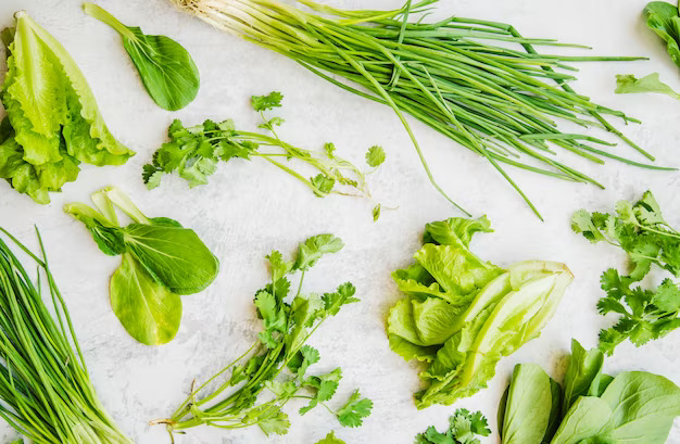Green Raw & Leafy Vegetables